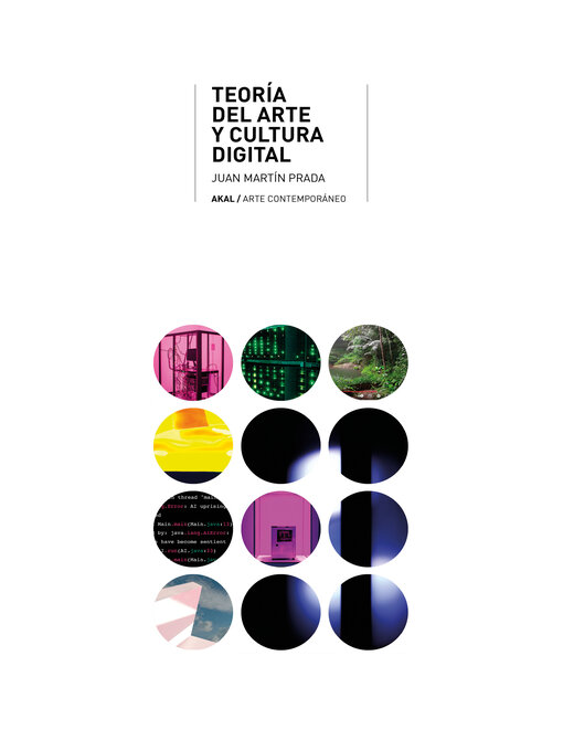 Title details for Teoría del arte y cultura digital by Juan Martin Prada - Wait list